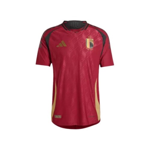 Camiseta de Bélgica de la Eurocopa 2024 auténtica para el hogar