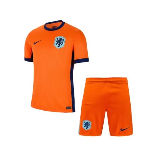 Camiseta local de Holanda para la Eurocopa 2024 (camiseta y pantalón corto)