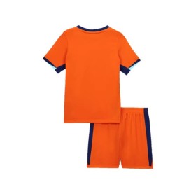 Camiseta local de Holanda para la Eurocopa 2024 para niños (camiseta y pantalón corto)