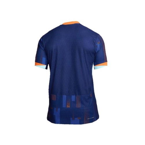 Camiseta auténtica de visitante de los Países Bajos para la Eurocopa 2024