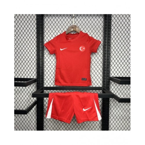 Kit de visitante para niños de Turquía para la Eurocopa 2024/25