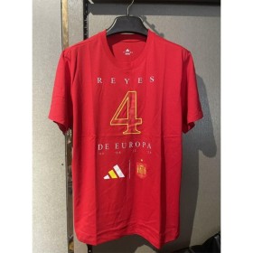 Camiseta conmemorativa de la 4ª Corona de España Eurocopa 2024 - Roja