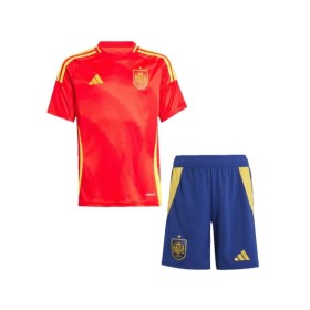 Camiseta local de España para la Eurocopa 2024 para niños (camiseta y pantalón corto)