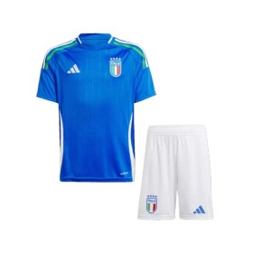 Kit de camiseta local de Italia para la Eurocopa 2024 para niños (camiseta y pantalones cortos)