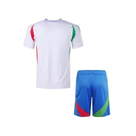 Kit de camiseta visitante de Italia para la Eurocopa 2024 (camiseta y pantalón corto)