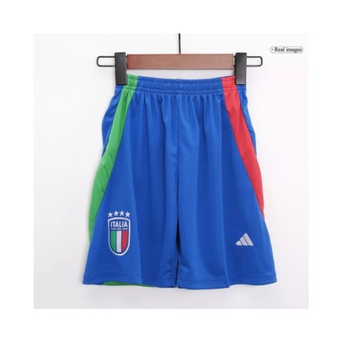 Camiseta de visitante de Italia para la Eurocopa 2024 para niños