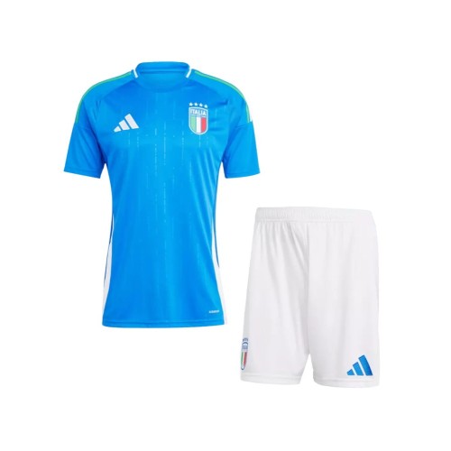 Kit de camiseta local de Italia para la Eurocopa 2024 (camiseta y pantalón corto)