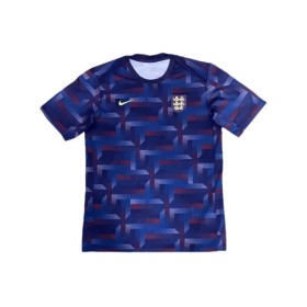 Camiseta de entrenamiento de Inglaterra para la Eurocopa 2024 antes del partido azul