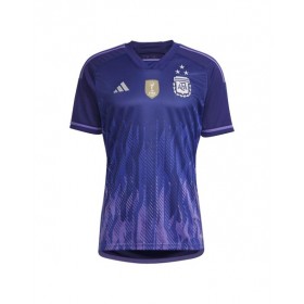 Camiseta Argentina Visitante Copa Mundial 2022 - TRES ESTRELLAS