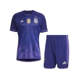 Camiseta Argentina Visitante Copa Mundial 2022 - TRES ESTRELLAS