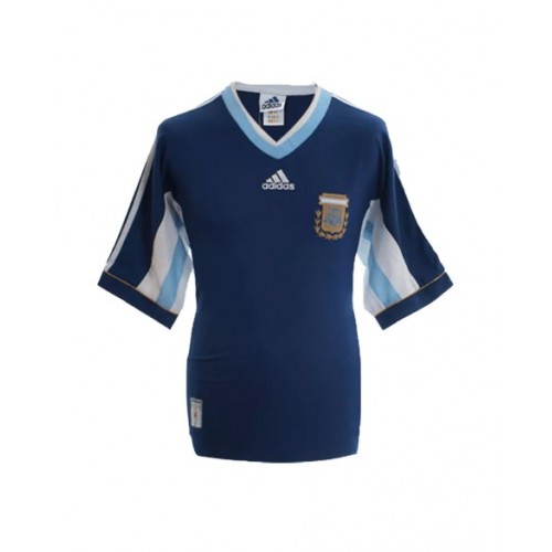 Camiseta retro visitante de Argentina 1998