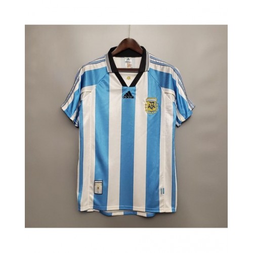 Camiseta retro local de Argentina 1998 por