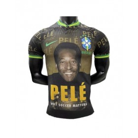 Camiseta conmemorativa de Brasil 2022 auténtica negra