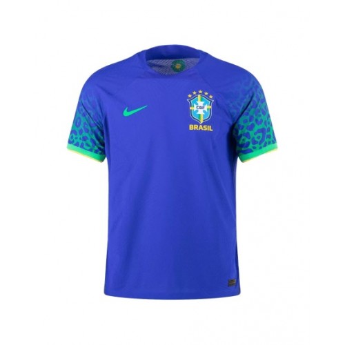 Camiseta Brasil 2022 Auténtica Visitante Copa Mundial