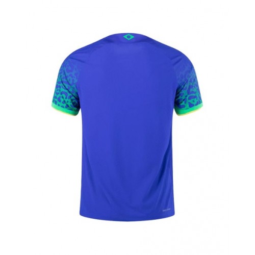 Camiseta Brasil 2022 Auténtica Visitante Copa Mundial