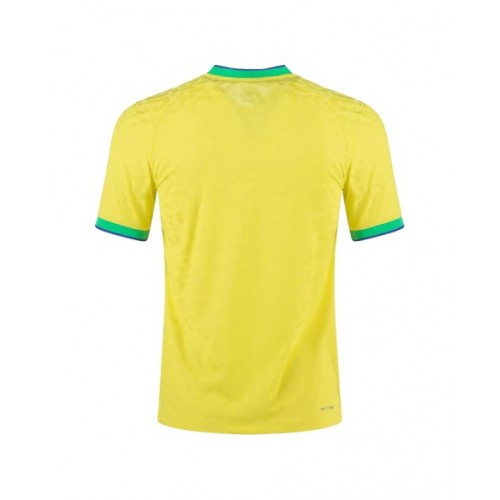 Camiseta de Brasil 2022 Auténtica Local Copa del Mundo