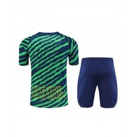 Kit de camiseta de Brasil 2022 para antes del partido