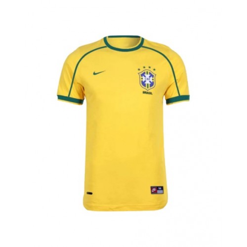 Camiseta retro de local de Brasil 1998