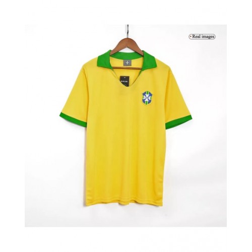 Camiseta retro de local de Brasil 1957