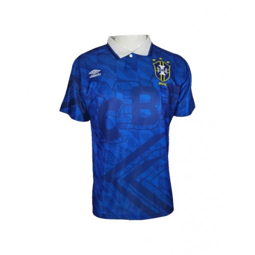 Camiseta retro de visitante de Brasil 91/93