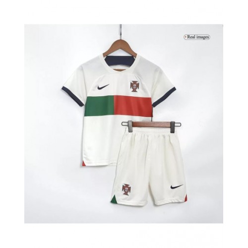 Camiseta juvenil de Portugal 2022 de visitante