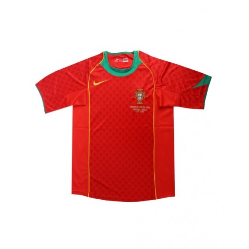 Camiseta Portugal Local Retro 2004 Por