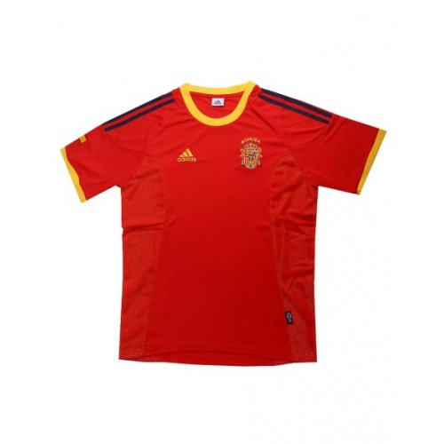 Camiseta retro de local de España 2002