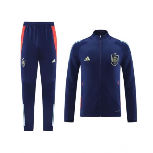 Chaqueta de entrenamiento de España (chaqueta + pantalón) azul marino 2024/25