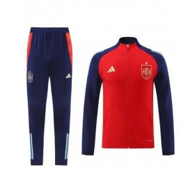 Chaqueta de entrenamiento de España (chaqueta + pantalón) roja 2024/25