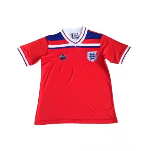 Camiseta retro de visitante de Inglaterra 1980 de Admiral