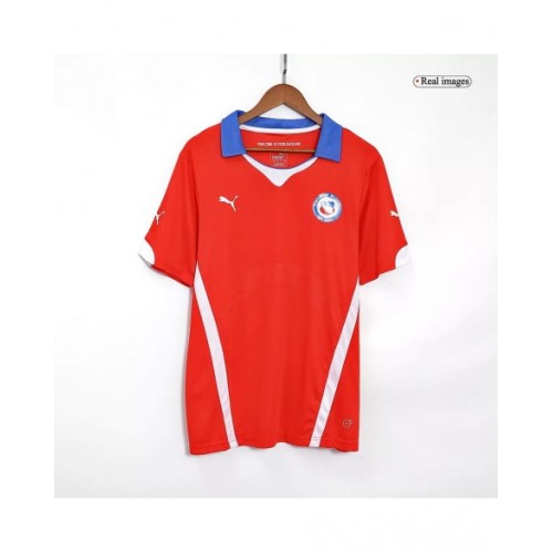 Camiseta retro de local de Chile 2014