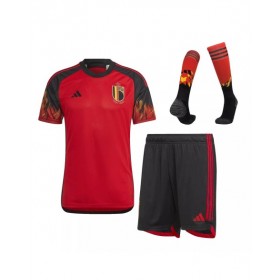 Camiseta de Bélgica Equipo completo Copa Mundial 2022 Local