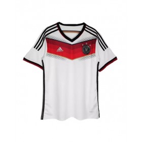 Camiseta retro de local de Alemania 2014 con 3 estrellas