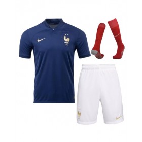 Camiseta de Francia Equipo completo Copa del Mundo 2022 Local