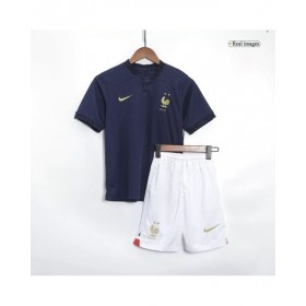 Kit de camiseta juvenil de Francia para la Copa Mundial de 2022