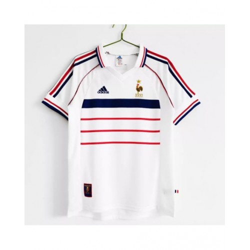 Camiseta retro visitante de Francia 1998