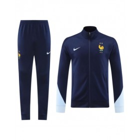 Kit de entrenamiento de Francia (chaqueta y pantalón) azul marino 2024