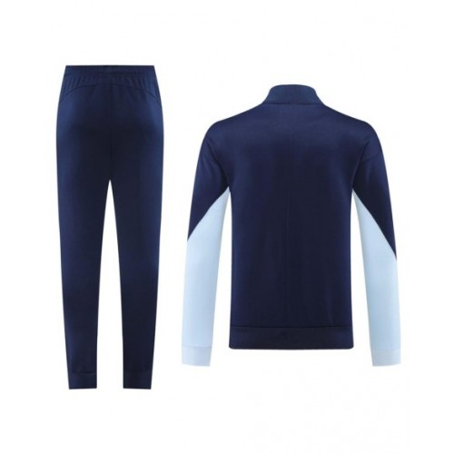 Kit de entrenamiento de Francia (chaqueta y pantalón) azul marino 2024