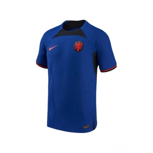 Camiseta auténtica de visitante de Holanda 2022 para el Mundial