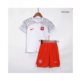 Kit de camiseta juvenil de Polonia para la Copa Mundial de 2022