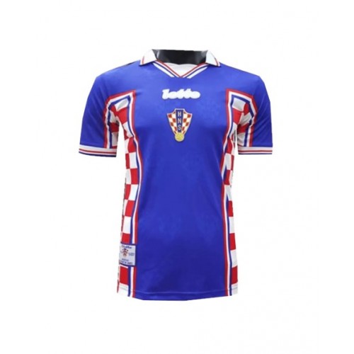 Camiseta retro de visitante de Croacia 1998