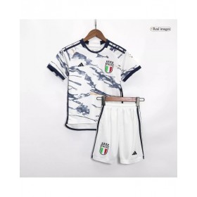 Kit de camiseta juvenil de Italia 2023/24 de visitante