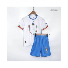 Kit de camiseta juvenil de Italia 2022 de visitante