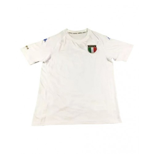 Camiseta retro de visitante de Italia 2002