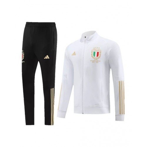 Chaqueta de chándal de Italia 2023/24 - Blanco